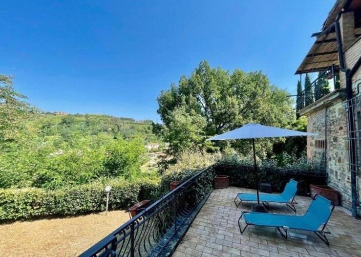Rustico Jacuzzi & Wine La Collina Exterior foto