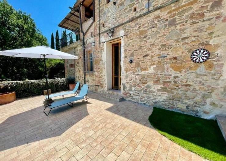 Rustico Jacuzzi & Wine La Collina Exterior foto